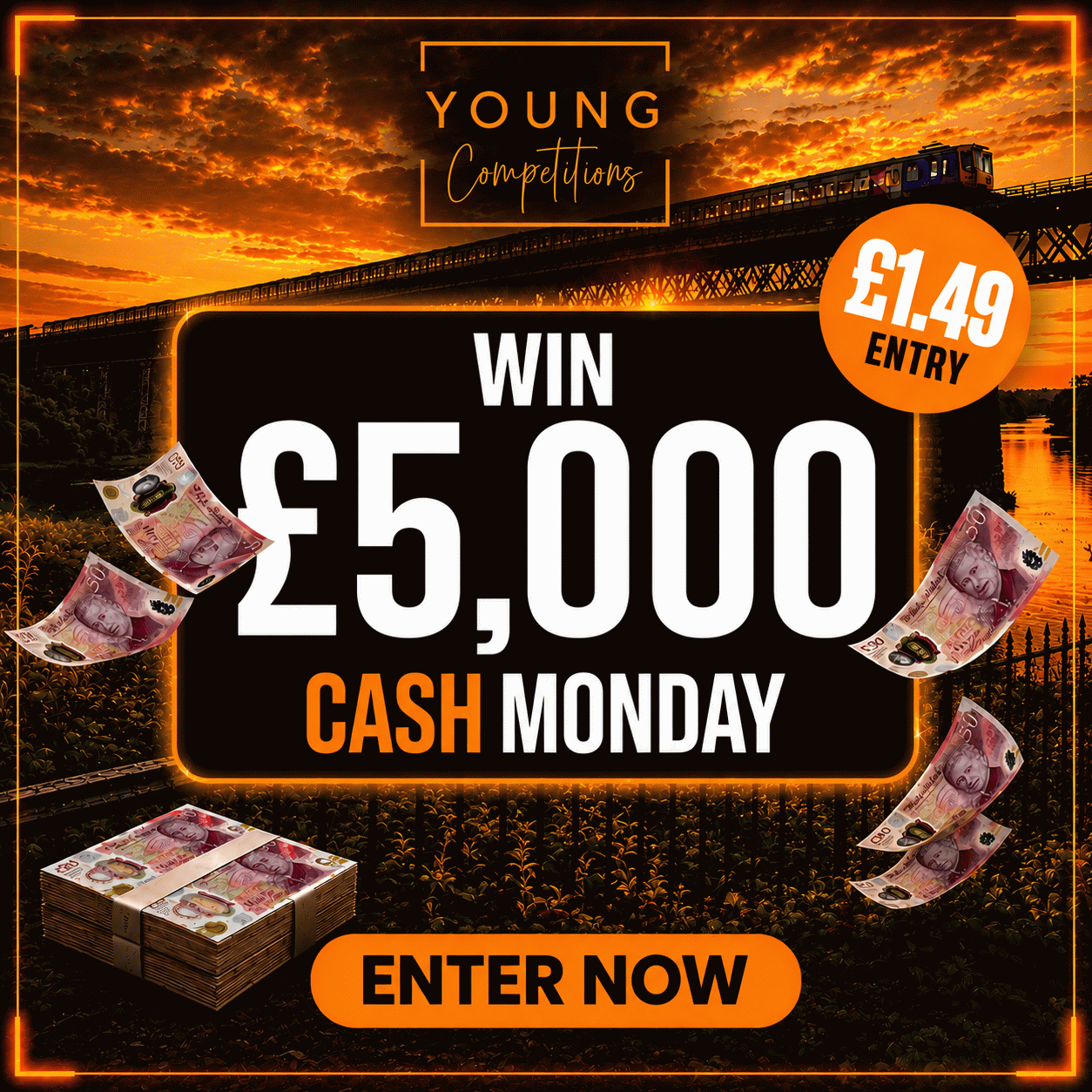 £5,000 CASH