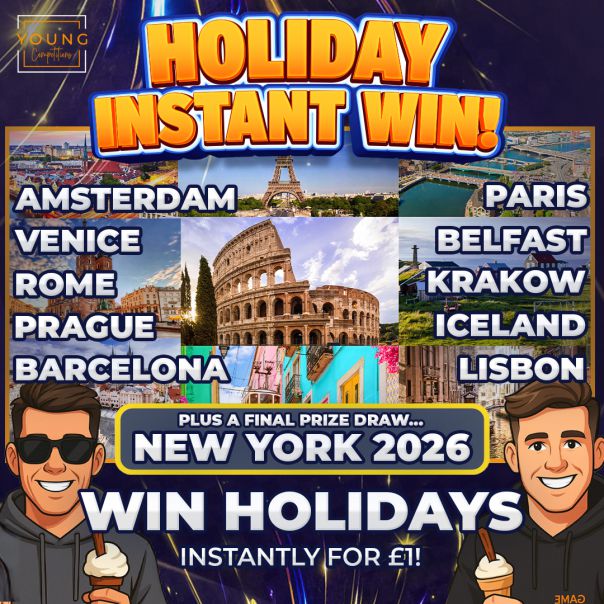 "Pound to Paradise" Holiday Instant Win 2026