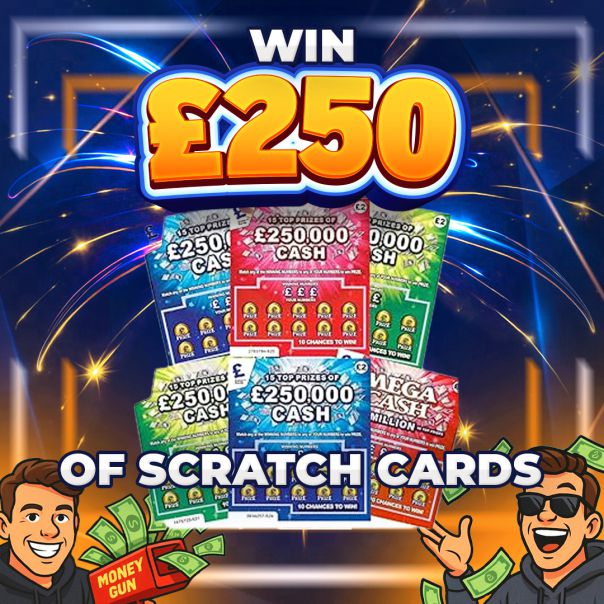 £250 SCRATCHCARDS