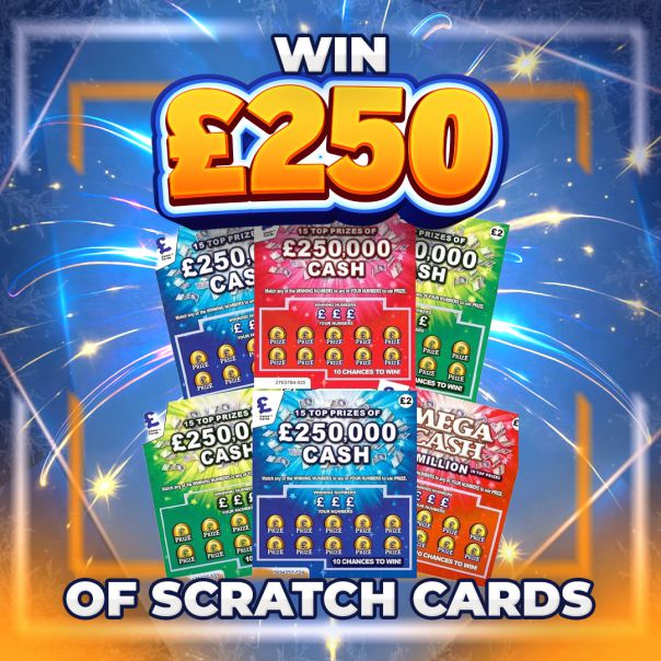 £250 SCRATCHCARDS