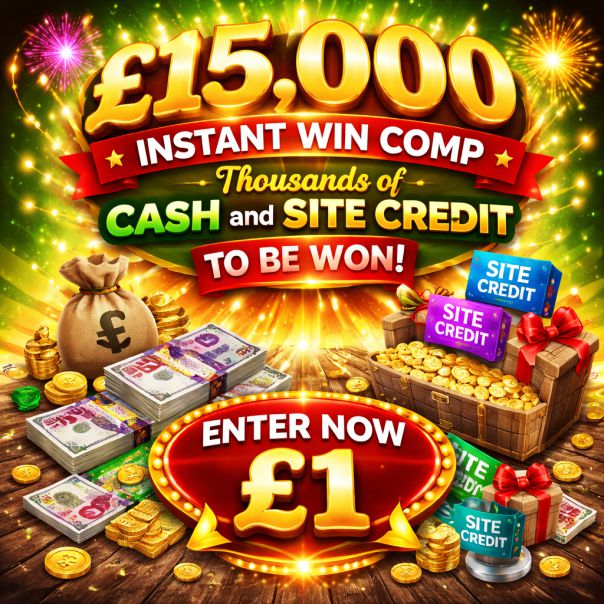 £15,000 INSTANT WINS