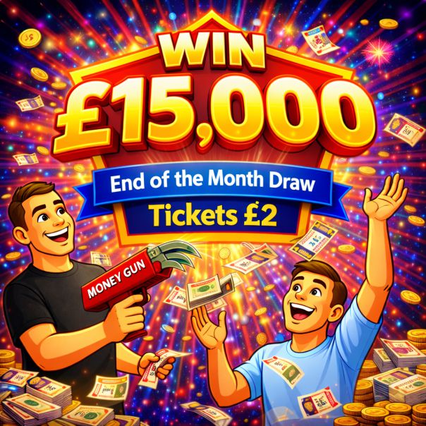 £15,000 CASH DRAW!