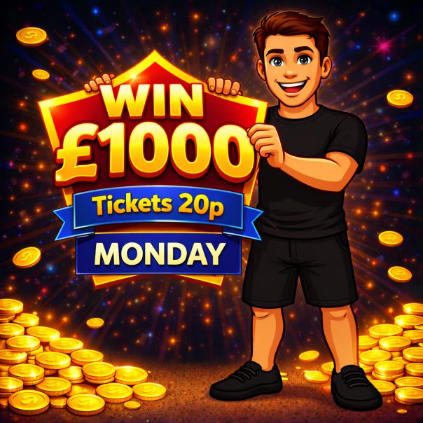 £1000 CASH MONDAY