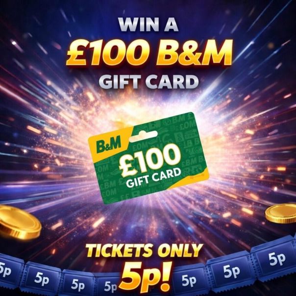 £100 B&M Voucher