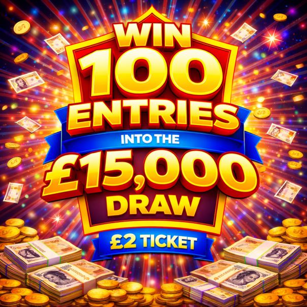 £2 Mini Draw - 100 Entries to £15K