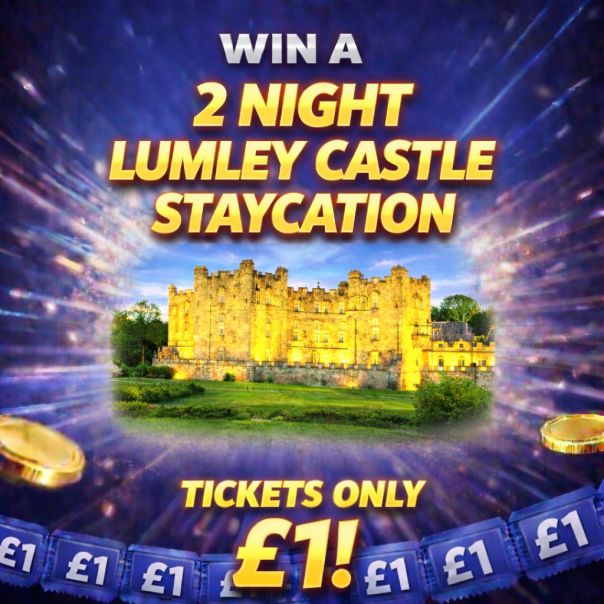LUMLEY CASTLE 2 NIGHT STAYCATION DINNER & BREAKFAST