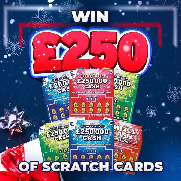 £250 SCRATCHCARDS