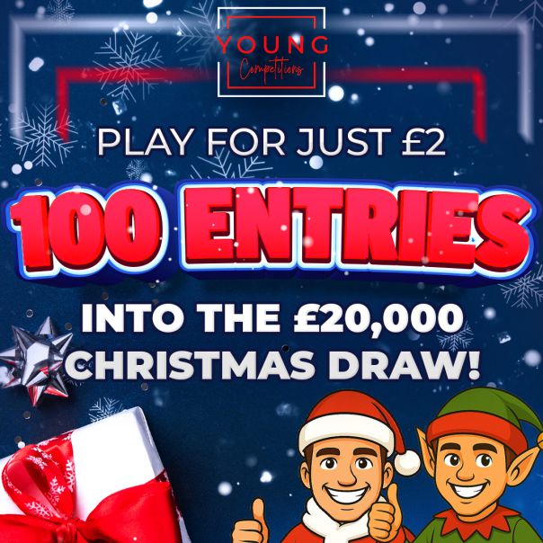 £2 Mini Draw - 100 Entries to £20K